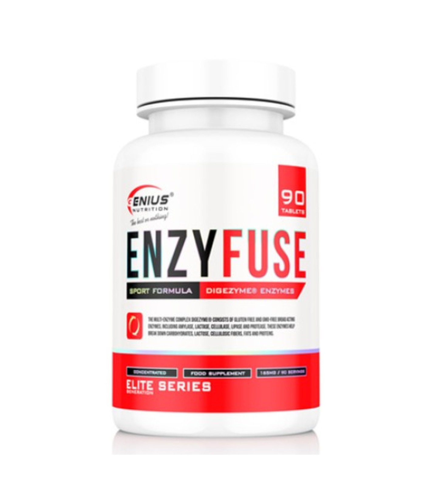 Genius Nutrition EnzyFuse 90 таблетки